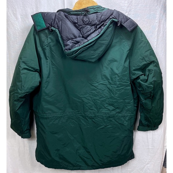 L.L. Bean Maine Wardens Parka OCS46 Mens Tall Large Green Goose